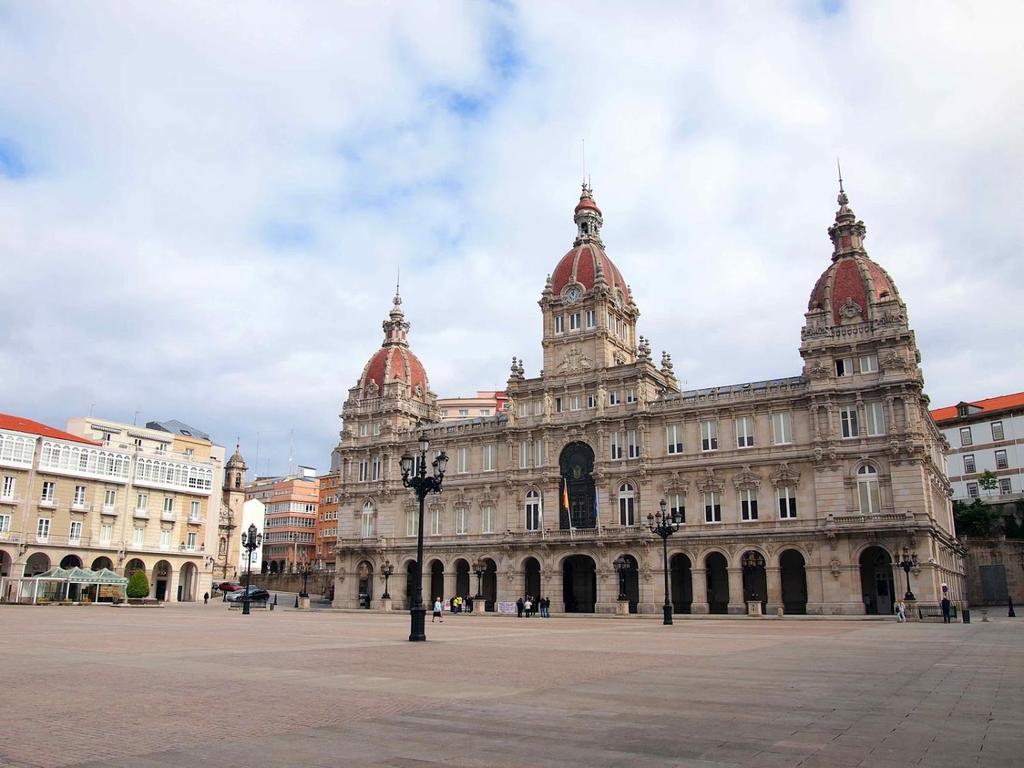 Hotel Santa Catalina By Bossh Hotels Corunha Exterior foto